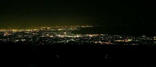 富山市の夜景の画像