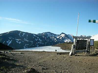 今朝の白馬岳・雪倉岳の写真です。の画像