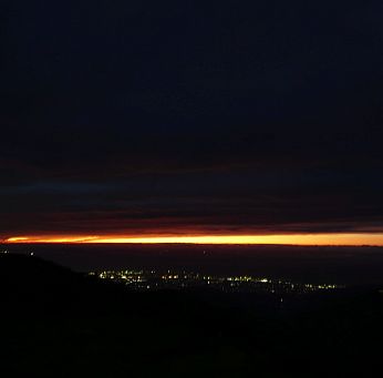 朝日小屋からの夜　　　08.9.29の画像