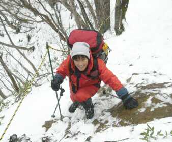 自身の山歩きと同じく、一歩づつ