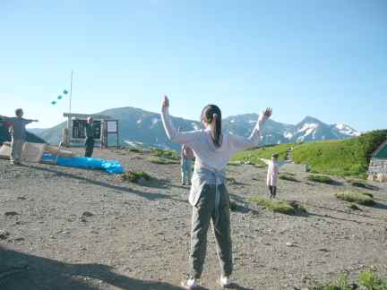 雪倉岳や白馬岳も清清しくの画像