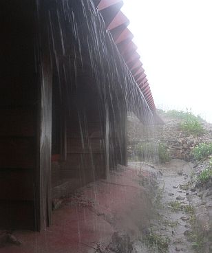 朝から、雨が降り続いて　　の画像
