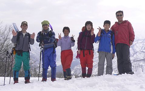 千石城山山頂での、記念撮影 photo by 自動 千石城山山頂での、記念撮影 photo by 自動の画像