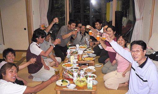 どうぞ、晴れますように…乾杯！！の画像