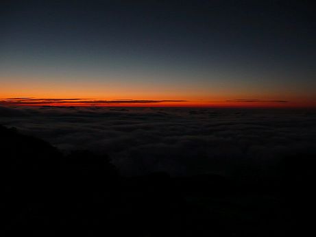 雲海、そして夕照　　　07.7.23の画像