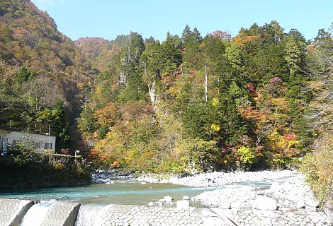 北又堰堤から　　　07.10.28の画像