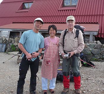 稲葉ガイド、植田専務さんと 08.7.17 稲葉ガイド、植田専務さんと 08.7.17の画像