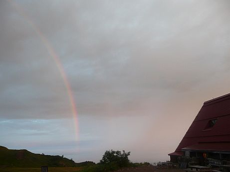 今朝の虹　　ａｍ5：19の画像