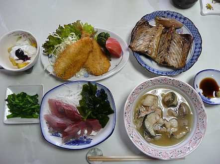 魚尽くしの、とっても美味しいお料理でした！の画像